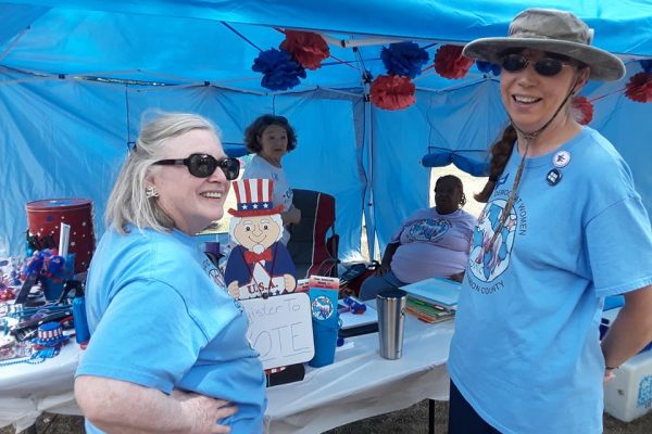 TDWJC Booth at 2018 Juneteenth Celebration