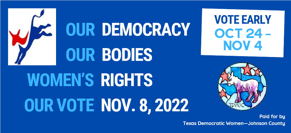 Vote Blue on November 8, 2022