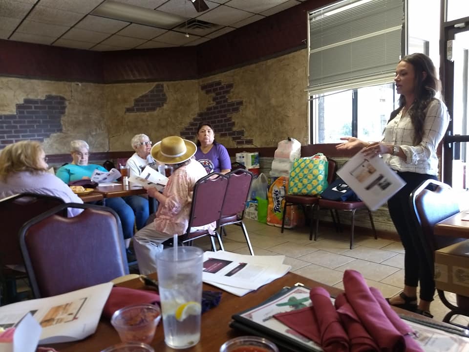 Brooke Vaughn with the Johnson County Family Crisis Center