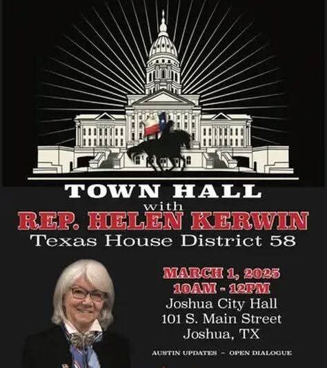 Texas House District 58 Town Hall March 1